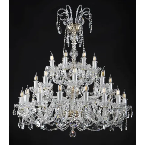 Candelabru Cristale, lux, Bohemia, E14, EL0101023201PB, Crystal
