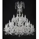 Candelabru Cristale, lux, Bohemia, E14, EL0101023201PB, Crystal