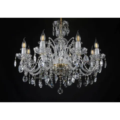Candelabru Cristale, Bohemia, E14, EL010102801PB, Crystal