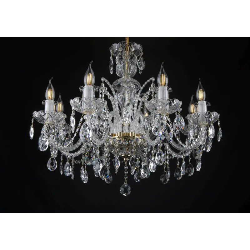 Candelabru Cristale, Bohemia, E14, EL010102801PB, Crystal