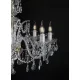 Candelabru Cristale, Bohemia, E14, EL010102801PB, Crystal