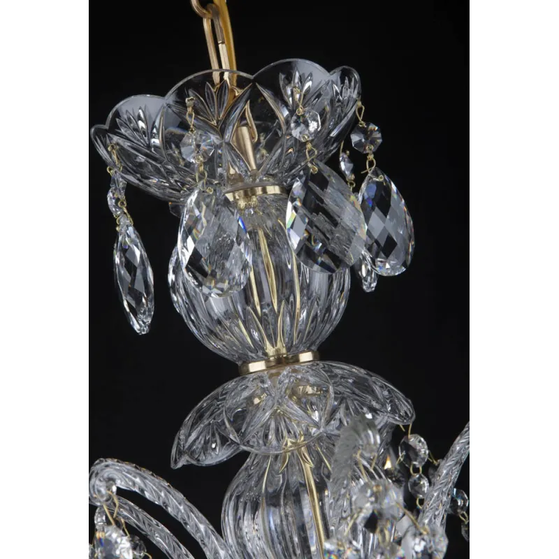 Candelabru Cristale, Bohemia, E14, EL010102801PB, Crystal