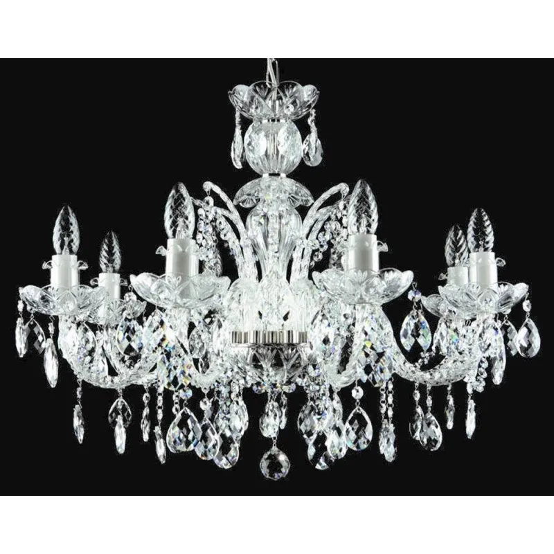 Candelabru Cristale, Bohemia, E14, EL010102801PB, Crystal
