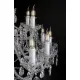 Candelabru Cristale, Bohemia, E14, EL0101072801PB, Crystal