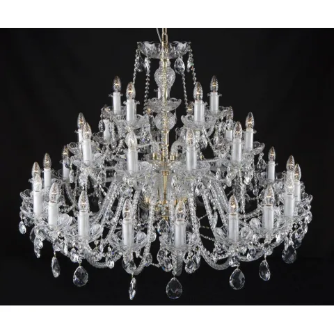 Candelabru Cristale, lux, Bohemia, E14, EL0101073501PB, Crystal