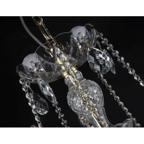 Candelabru Cristale, lux, Bohemia, E14, EL0101073501PB, Crystal