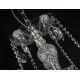 Candelabru Cristale, lux, Bohemia, E14, EL0101073501PB, Crystal