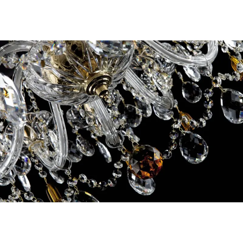 Candelabru Cristale, Bohemia, E14, EL01010912201-2BELLS PB, Crystal