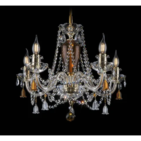 Candelabru Cristale, Bohemia, E14, EL0101095202-2, Crystal