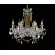 Candelabru Cristale, Bohemia, E14, EL0101096201-2BELLS PB, Crystal