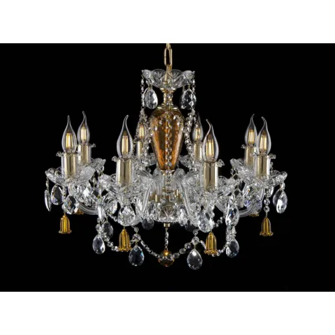 Candelabru Cristale, Bohemia, E14, EL0101098201-2BELLS PB, Crystal