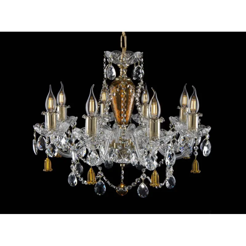 Candelabru Cristale, Bohemia, E14, EL0101098201-2BELLS PB, Crystal