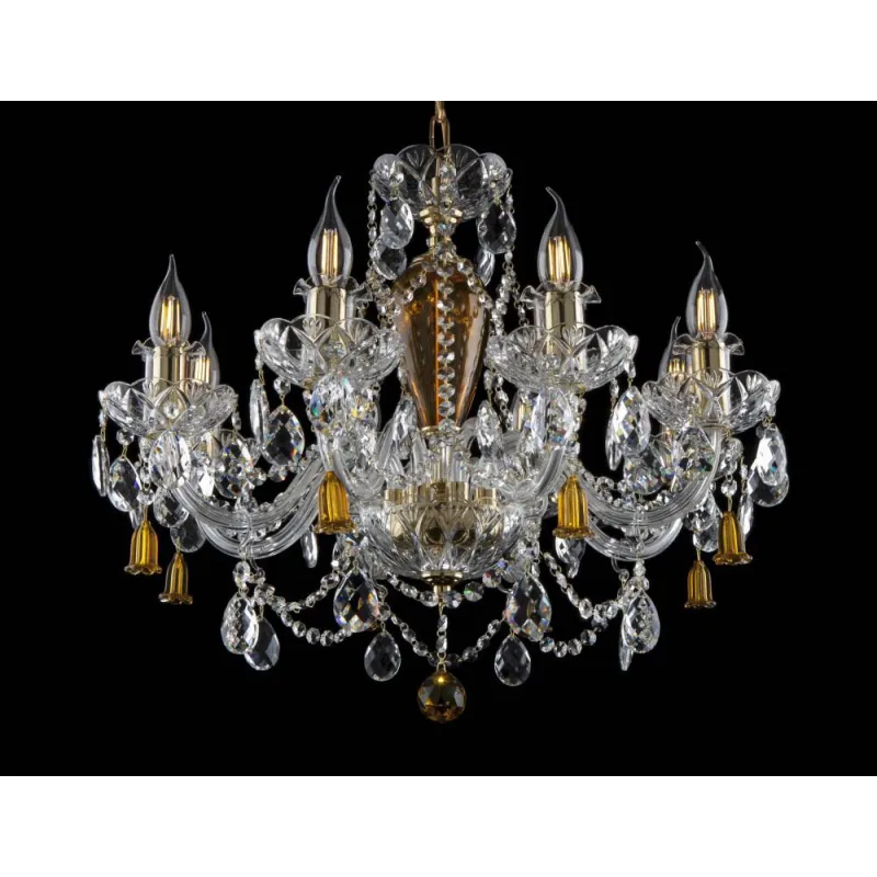 Candelabru Cristale, Bohemia, E14, EL0101098201-2BELLS PB, Crystal
