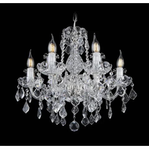 Candelabru Cristale, Bohemia, E14, EL010110604oPB, Crystal
