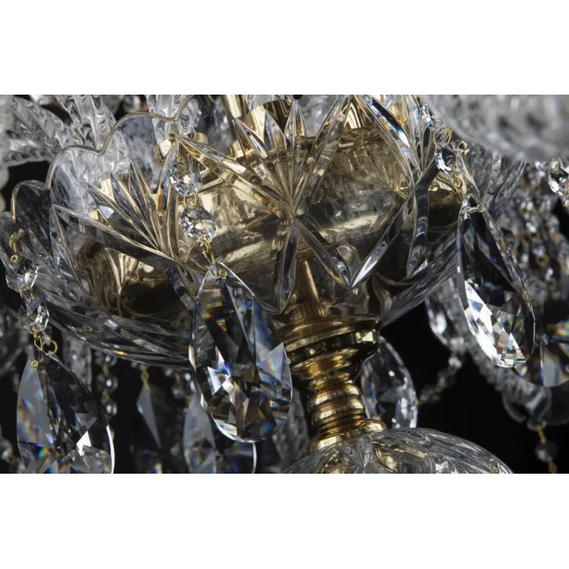 Candelabru Cristale, Bohemia, E14, EL0101122402PB, Crystal