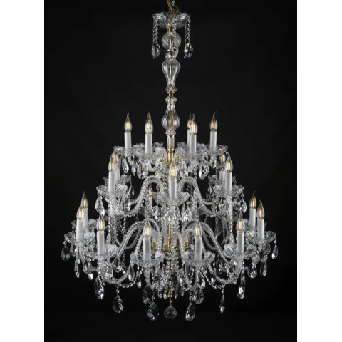 Candelabru Cristale, Bohemia, E14, EL0101122402PB, Crystal