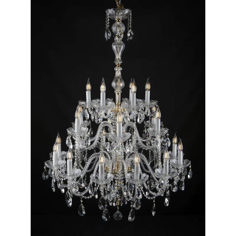 Candelabru Cristale, Bohemia, E14, EL0101122402PB, Crystal
