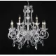 Candelabru Cristale, Bohemia, E14, EL0101138+4+409PB, Crystal