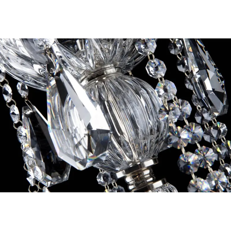 Candelabru Cristale, Bohemia, E14, EL0101138+4+409PB, Crystal