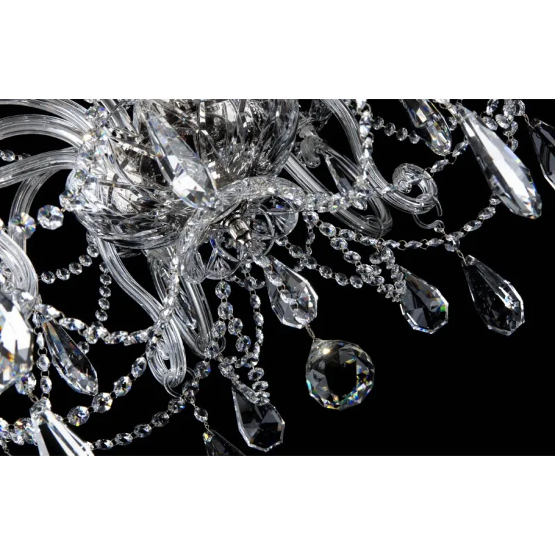 Candelabru Cristale, Bohemia, E14, EL0101138+4+409PB, Crystal