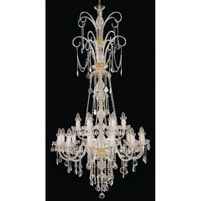 Candelabru Cristale, large, Bohemia, E14, EL0101171804, Crystal