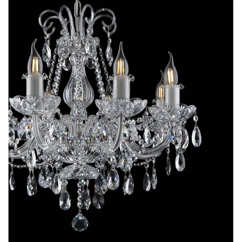 Candelabru Cristale, Bohemia, E14, EL010117802APB, Crystal