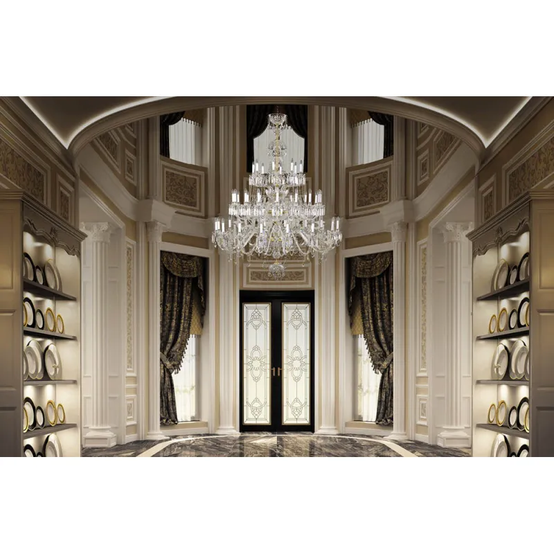 Candelabru Cristale, lux PT, Bohemia, E14, EL0101184004, Crystal