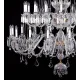 Candelabru Cristale, lux PT, Bohemia, E14, EL0101184004, Crystal