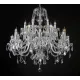Candelabru Cristale, Bohemia, E14, EL01011916+804PB, Crystal
