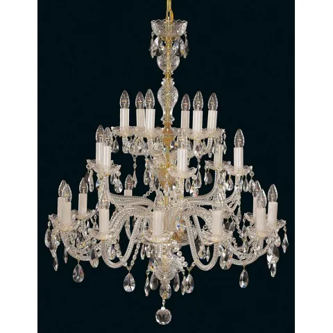 Candelabru Cristale, large, Bohemia, E14, EL0101202402, Crystal