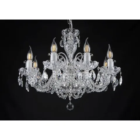 Candelabru Cristale, Bohemia, E14, EL010120801PB, Crystal