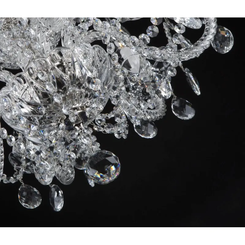 Candelabru Cristale, Bohemia, E14, EL010120801PB, Crystal
