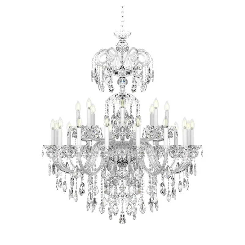 Candelabru Cristale, lux, Bohemia, E14, EL0101282404PB, Crystal