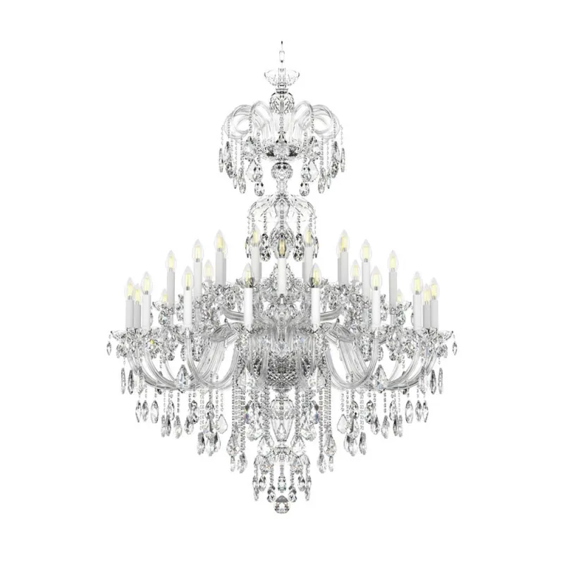 Candelabru Cristale, lux, Bohemia, E14, EL0101283204PB, Crystal