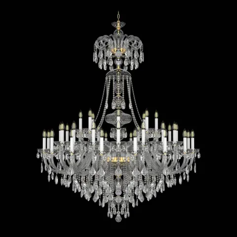 Candelabru Cristale, Bohemia, E14, EL0101284004PB, Crystal