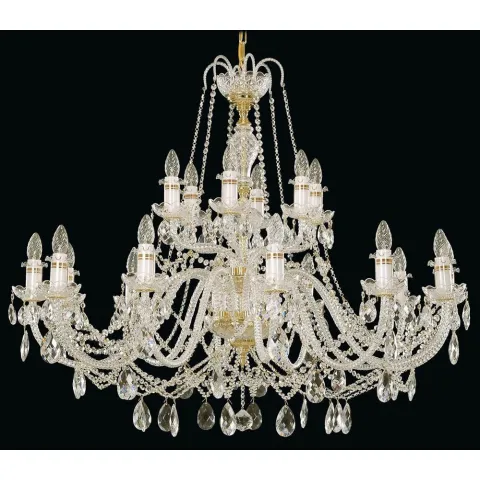 Candelabru Cristale, Bohemia, E14, EL0101301801, Crystal