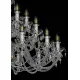 Candelabru Cristale, Bohemia, E14, EL0101302401PB, Crystal