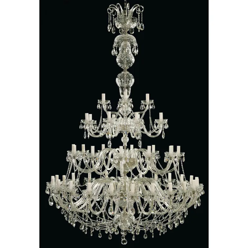Candelabru Cristale, large, Bohemia, E14, EL0101304801, Crystal