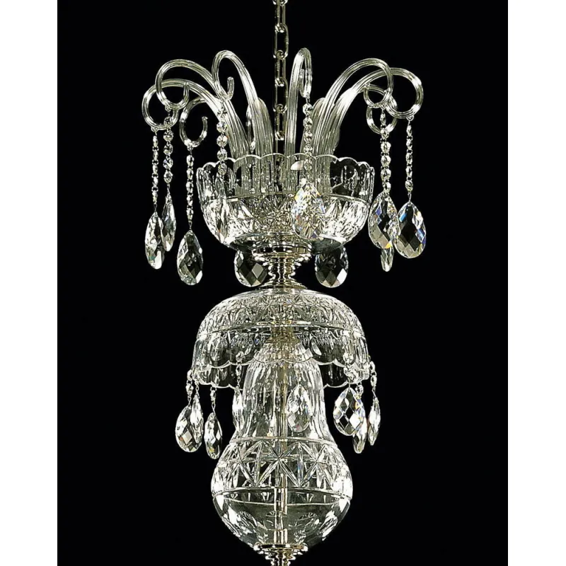 Candelabru Cristale, large, Bohemia, E14, EL0101304801, Crystal