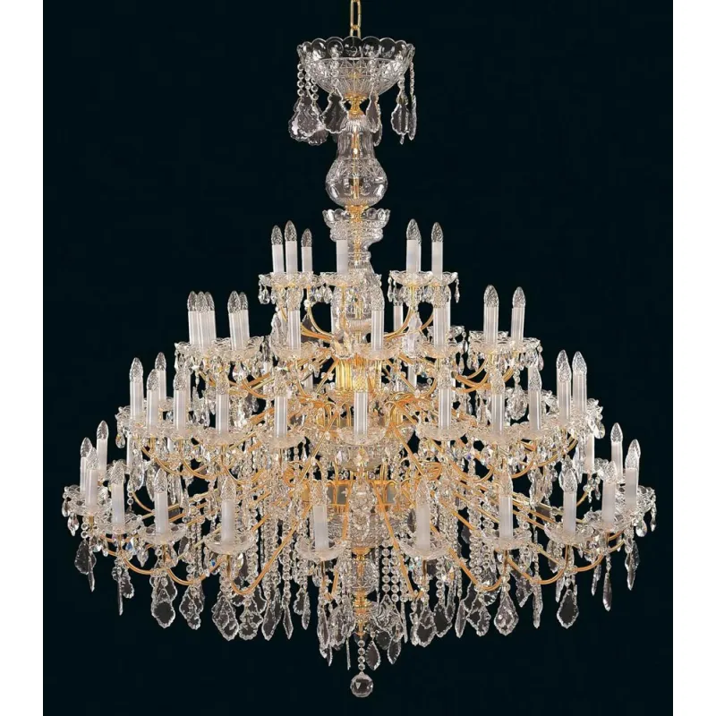 Candelabru Cristale, large, Bohemia, E14, EL0101307202, Crystal