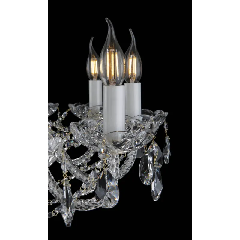 Candelabru Cristale, Bohemia, E14, EL01013210021PB, Crystal
