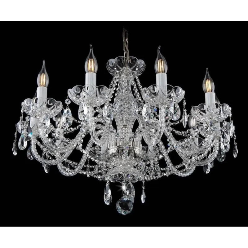 Candelabru Cristale, Bohemia, E14, EL01013210021PB, Crystal