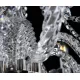 Candelabru Cristale, Bohemia, E14, EL0101328021PB, Crystal