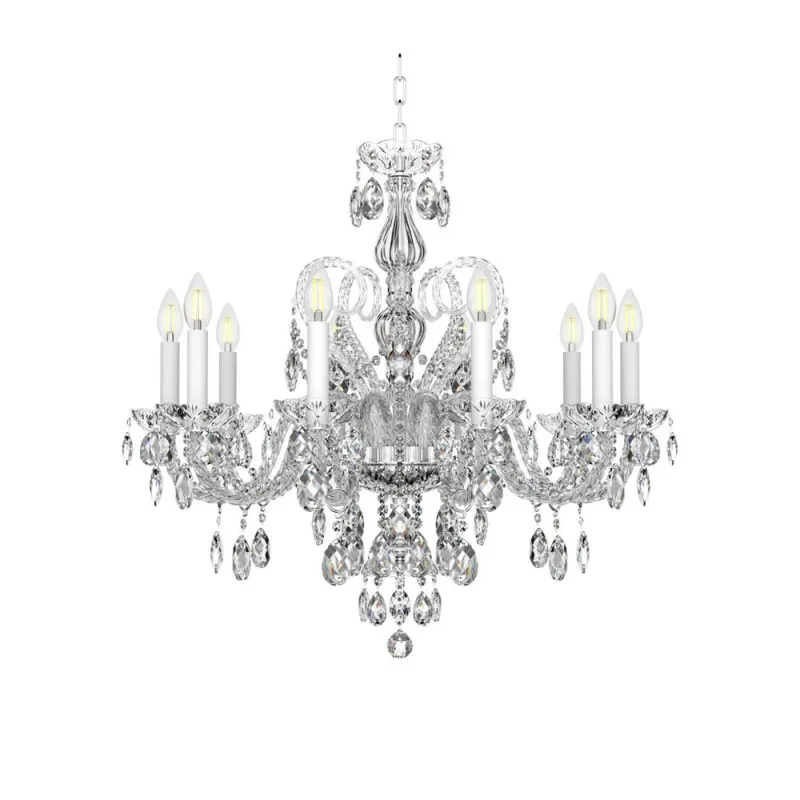 Candelabru Cristale, Bohemia, E14, EL0101381001PB, Crystal