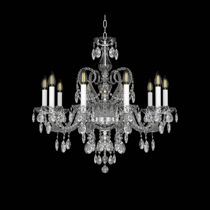 Candelabru Cristale, Bohemia, E14, EL0101381001PB, Crystal
