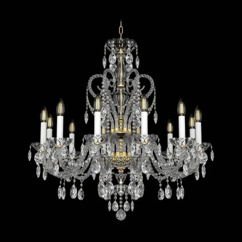 Candelabru Cristale, Bohemia, E14, EL0101381201PB, Crystal