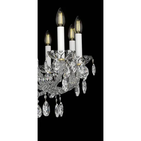 Candelabru Cristale, Bohemia, E14, EL0101381201PB, Crystal
