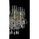 Candelabru Cristale, lux, Bohemia, E14, EL0101381601AB3TPB, Crystal