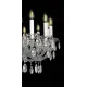 Candelabru Cristale, lux, Bohemia, E14, EL0101381601PB, Crystal
