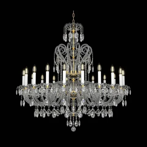 Candelabru Cristale, Bohemia, E14, EL0101382001PB, Crystal
